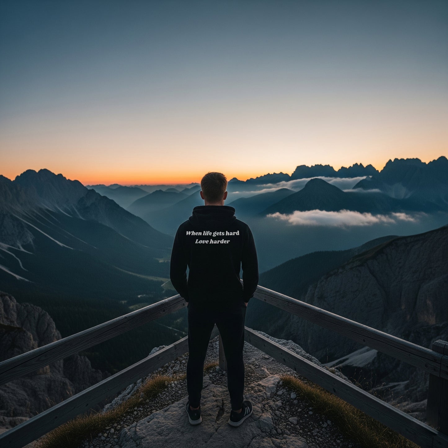 LOVE HARDER HOODIE