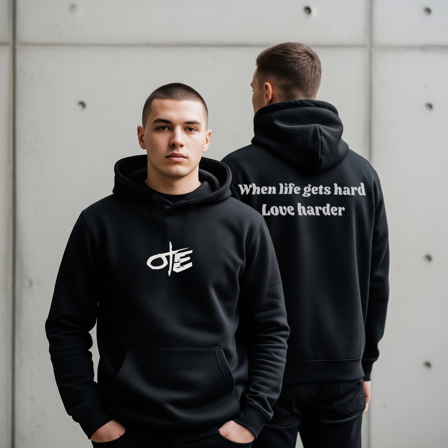 LOVE HARDER HOODIE