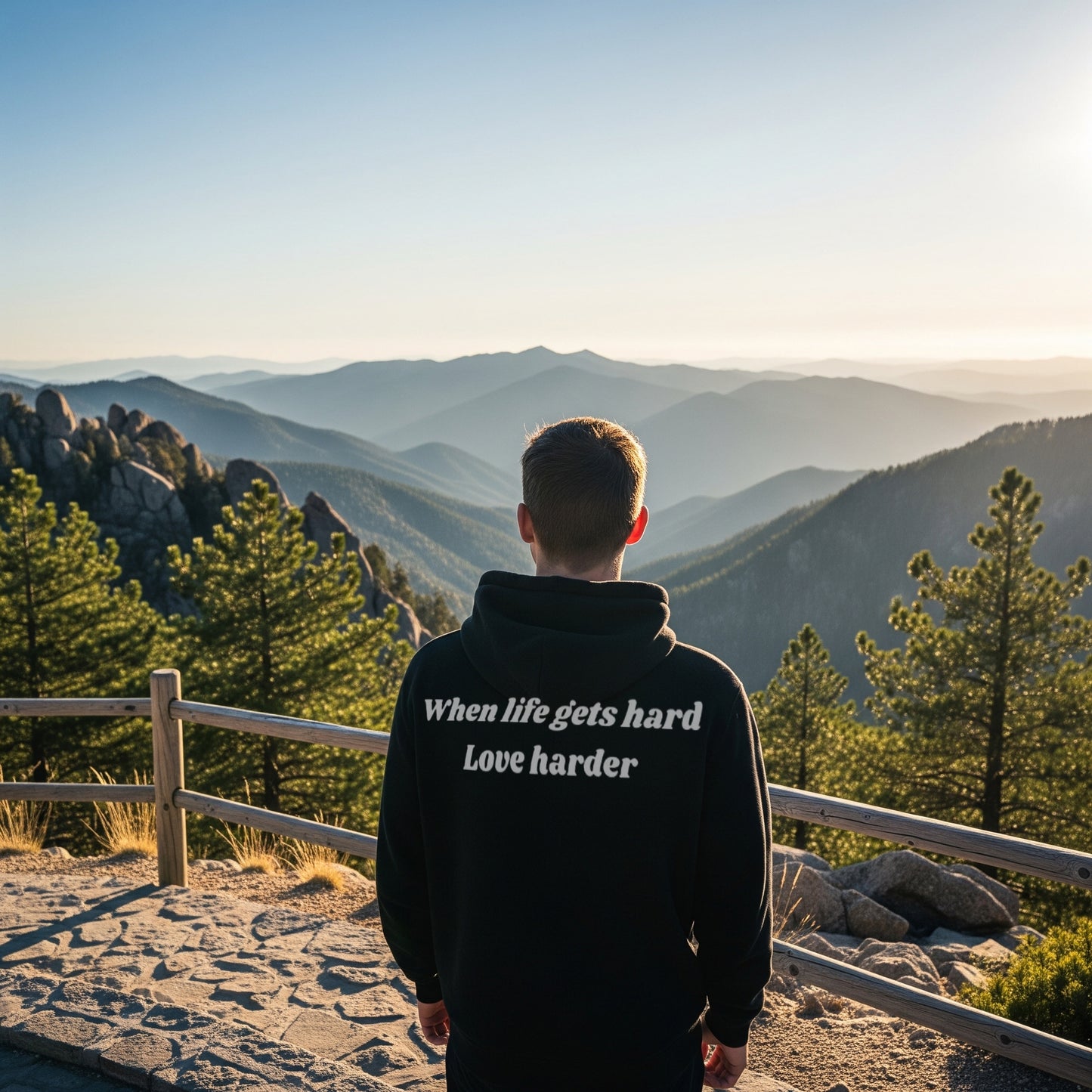 LOVE HARDER HOODIE